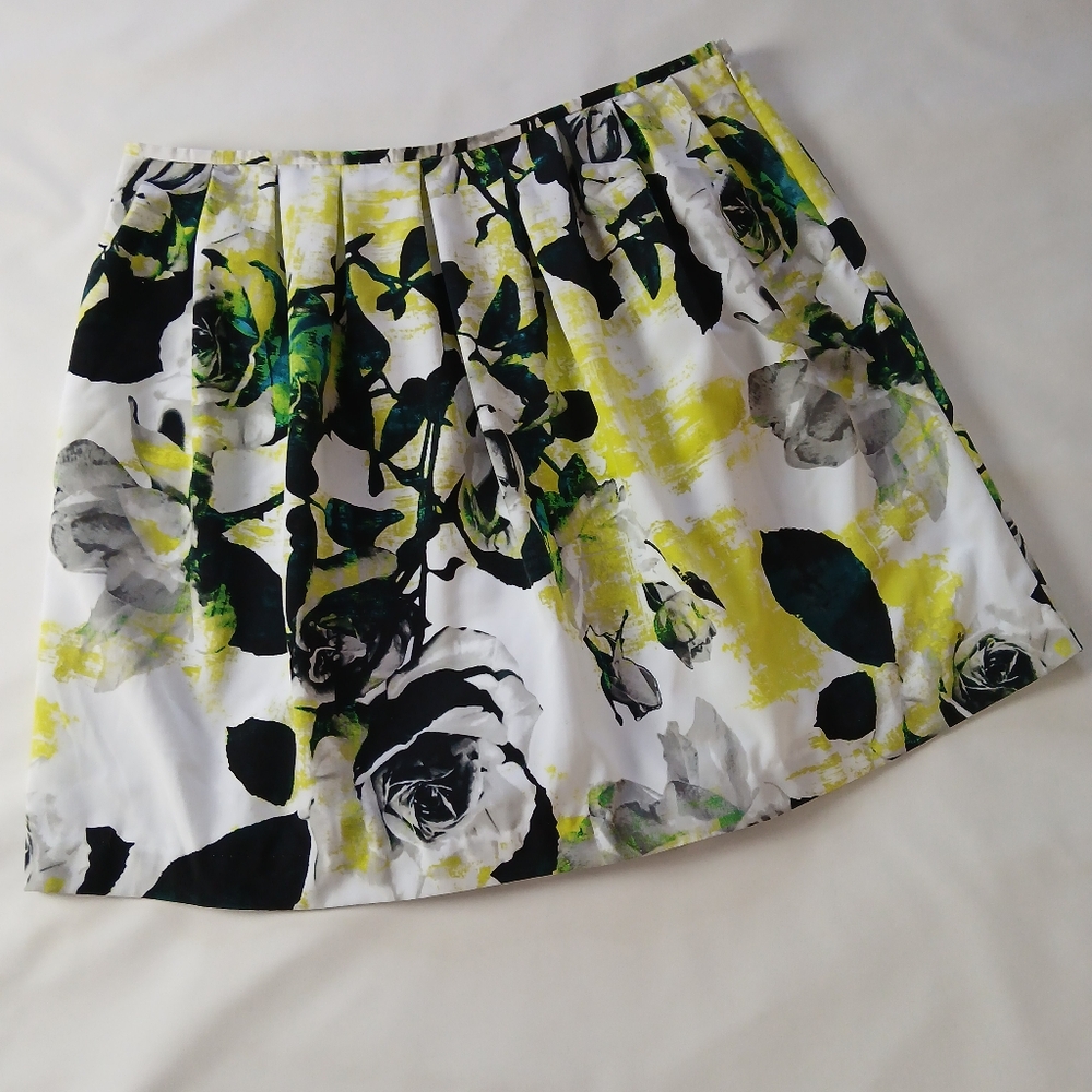 Worthington Floral Skirt